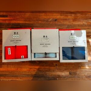 Hunter Boot Socks Bundle. Womens Large. NWOT